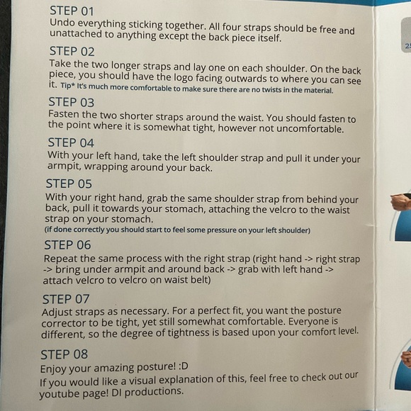 Magnifeko Posture Corrector Mens and Women’s XXL Back Shoulder Support - Picture 3 of 4